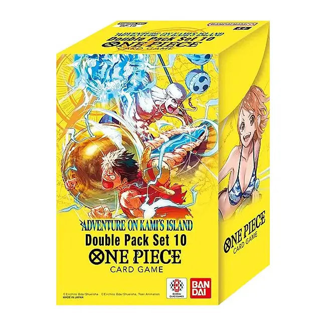 One Piece Card Game: Double Pack – Adventure on Kami’s Island [DP-10] Display